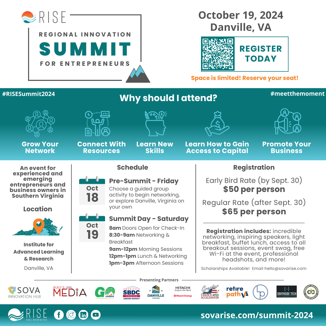 RISE Regional Innovation Summit for Entrepreneurs